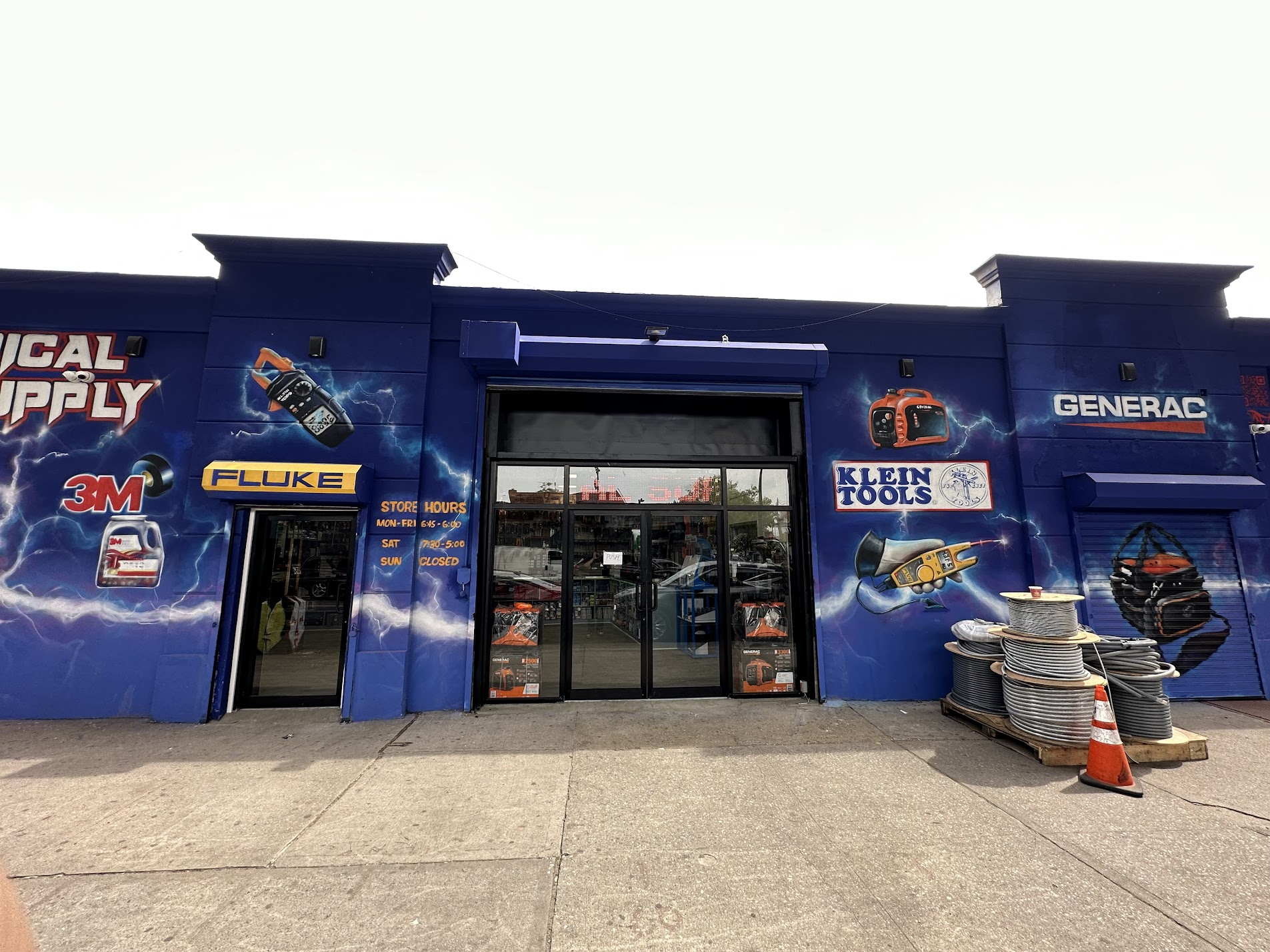 Jamaica Electrical Supply storefront in Richmond Hill, Queens